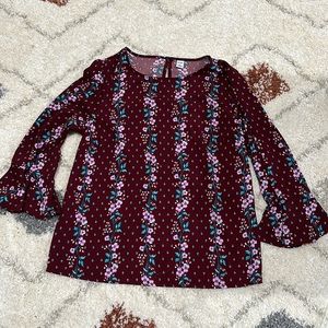 Old Navy floral blouse